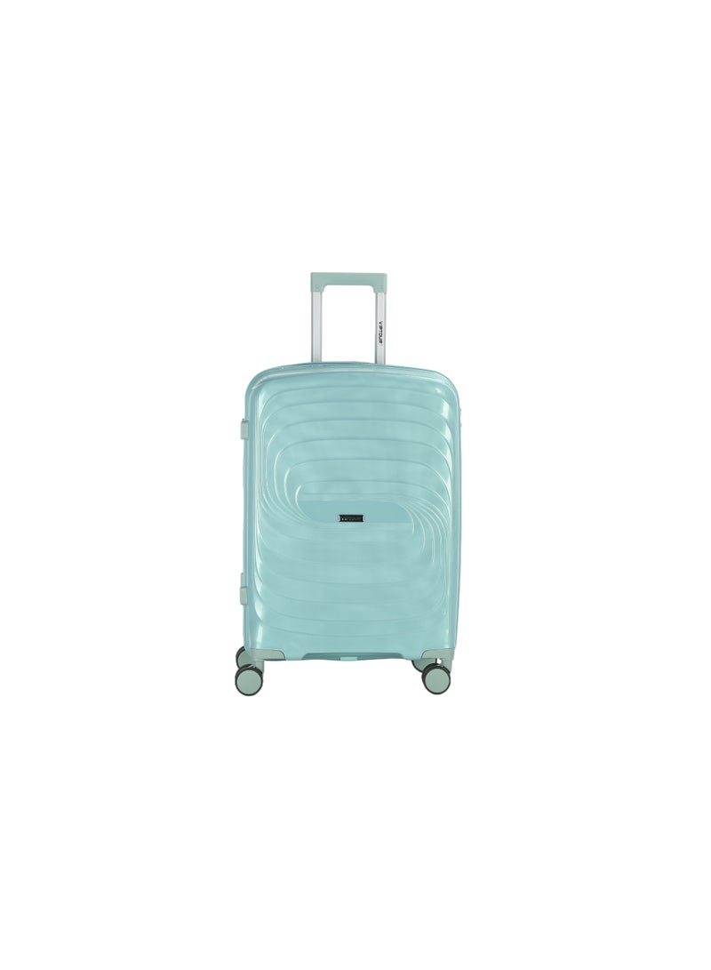 VIPTOUR 3 PCS PP Luggage Set with Spinner Wheels TSA Number Lock, 3-Stage Telescopic Handle, Lightweight Hard Shell Travel Suitcase Set - Image 2